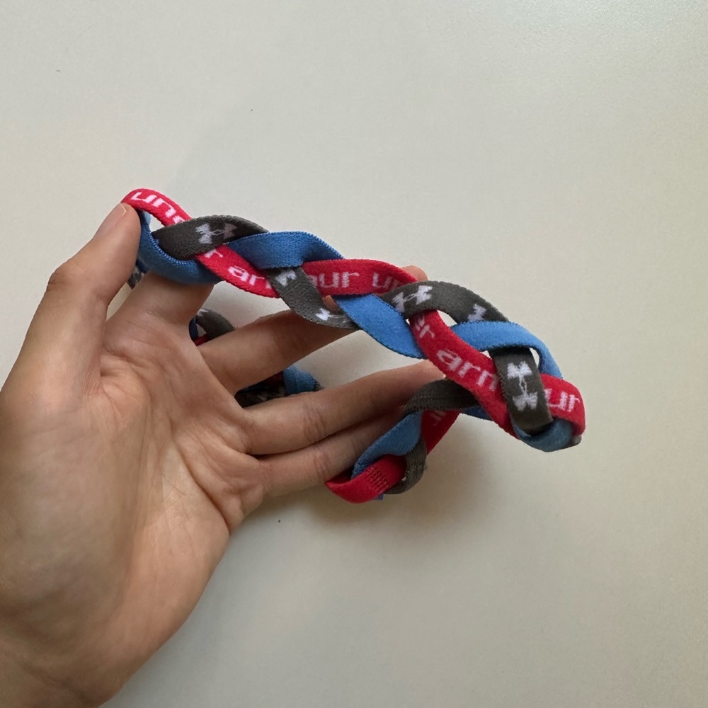 New - Under Armour Headband Grip Braided